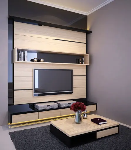 modern tv showcase interior design
